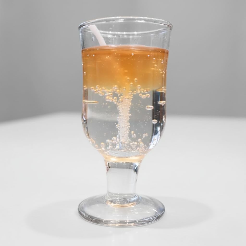 Decorative Gel Candle in Glass Cup – Transparent Handmade Scented Candle for Home Décor & Gift – Long Burning Aromatherapy Gel Candle with Elegant Design (Pack of 1) — view 1 of 4